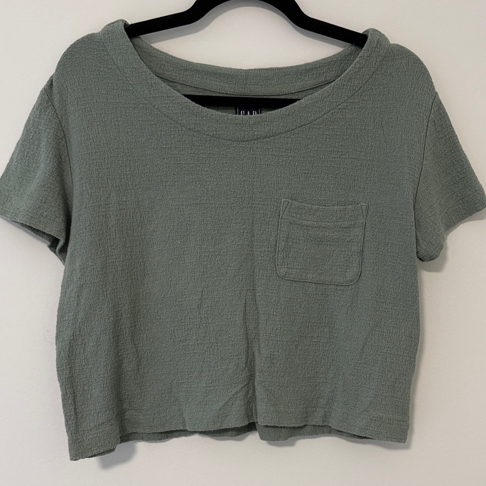 GAP Cropped Boxy Top
